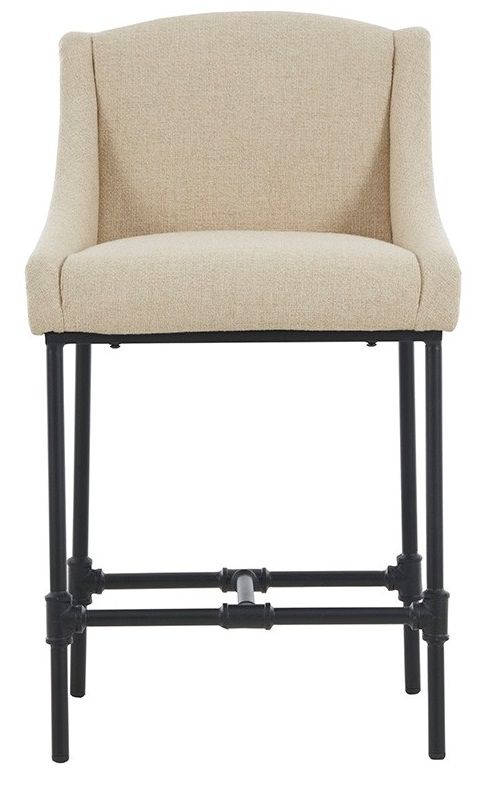 Olliix by Madison Park Maddox Beige Counter Stool-0