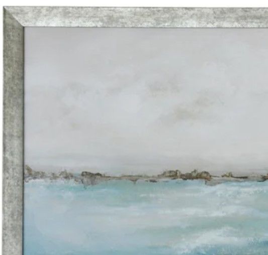 Stylecraft Blue/Silver Wall Art-1