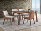 ACME Furniture Ginny 2-Piece Brown/Walnut/White Side Chair Set-1