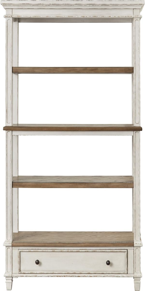 Signature Design by Ashley® Realyn Brown/White Bookcase-1