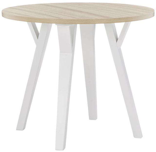 Signature Design by Ashley® Grannen 3-Piece Natural/White Dining Table Set-1