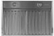 Trade-Wind® P3200 RC Series 42" Stainless Steel Wall Mounted Range Hood-3