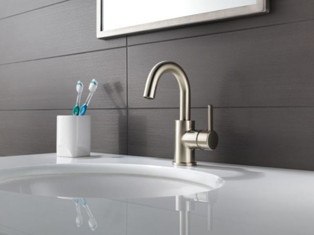 Peerless Precept® Brushed Nickel 8" Single Handle Lavatory Faucet-4