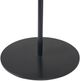 Renwil® Argos Walnut Side Table with Matte Black Base-3