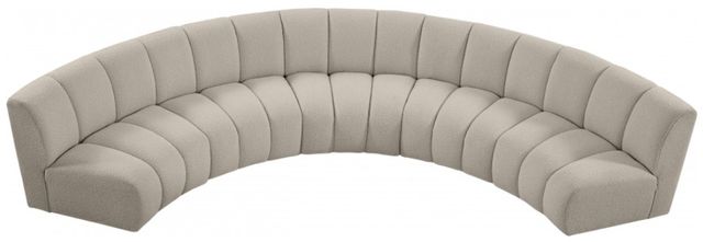 Meridian Furniture Infinity 5-Piece Taupe Modular Sectional-1