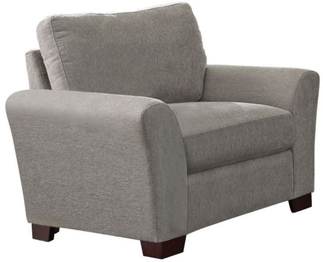 Coaster® Drayton Warm Grey Flared Arm Upholstered Chair-0