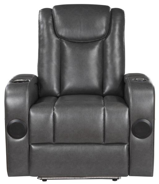 Homelegance® Turbo Gray Power Recliner-3