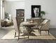 Hooker® Furniture La Grange Le Vieux Barn Wood Double Pedestal Dining Table with Flemish Paint Base-1