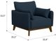 Emerald Home Aria Navy Chair-2