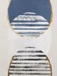 Stylecraft Inside Out I Blue/Brown/White Wall Art-1