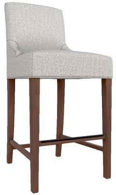 Best® Home Furnishings Customizable Eliella 24" Barstool with Dark Walnut Legs