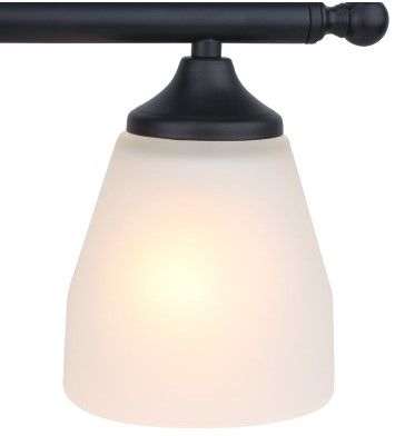 YHD Flat Black 2-Light Vanity Lighting-2
