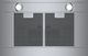 Bosch® 300 Series 30" Stainless Steel Pyramid Wall Mounted Range Hood-3