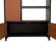 Michael Amini® 21 Cosmopolitan™ Diablo Orange/Umber Left-Door Bookcase-3