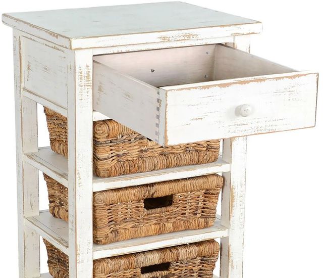 Sunny Designs™ Marina White Sand Storage Table-3