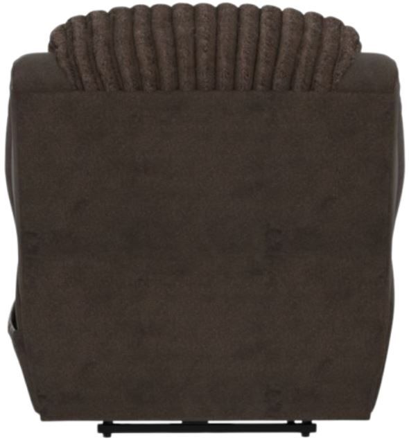 Catnapper® Shaggy Chocolate Power Lay Flat Recliner with Zero Gravity-3