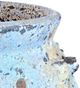 Currey & Company Cinisi Antique Blue Drip Large Planter-2
