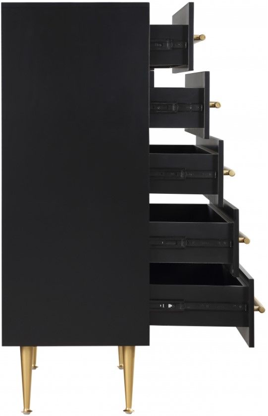 Meridian Furniture Marisol Black Chest-2