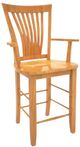 Mavin Customizable Brinkley Arm Bar Stool-0