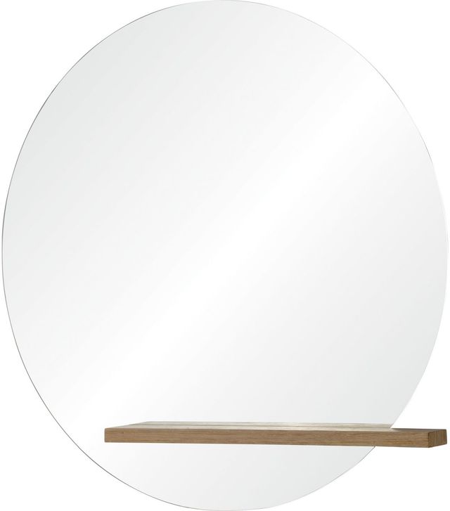 Renwil® Bassett Oak Mirror With Shelf-1