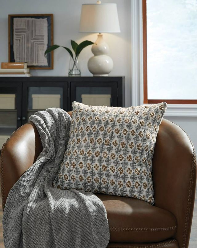 Signature Design by Ashley® Dainwick Brown/Gray/White Throw Pillow-3