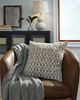 Signature Design by Ashley® Dainwick Brown/Gray/White Throw Pillow-3
