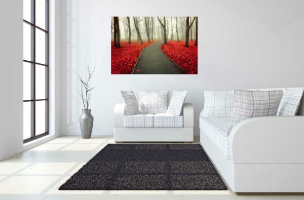 Classy Art Style 46 Floating Tempered Glass with Foil Wall Art-2