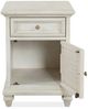 Magnussen Home® Newport Alabaster Chairside End Table-2