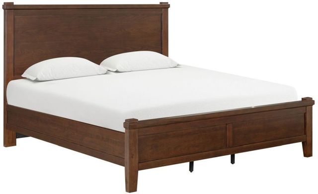 aspenhome® Channing Harvest Cherry King Panel Bed-0