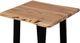 Porter International Designs Manzanita Natural End Table with Black Trapezoid Base-4