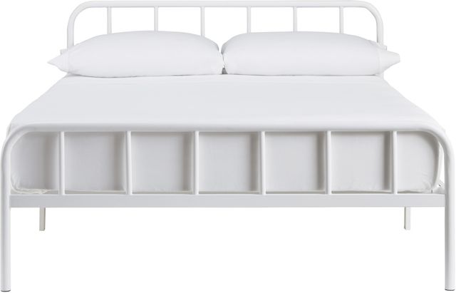 Signature Design by Ashley® Trentlore White Full Platform Bed-2