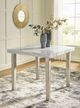 Signature Design by Ashley® Larawyn Gray Counter Table with Bisque Base-1