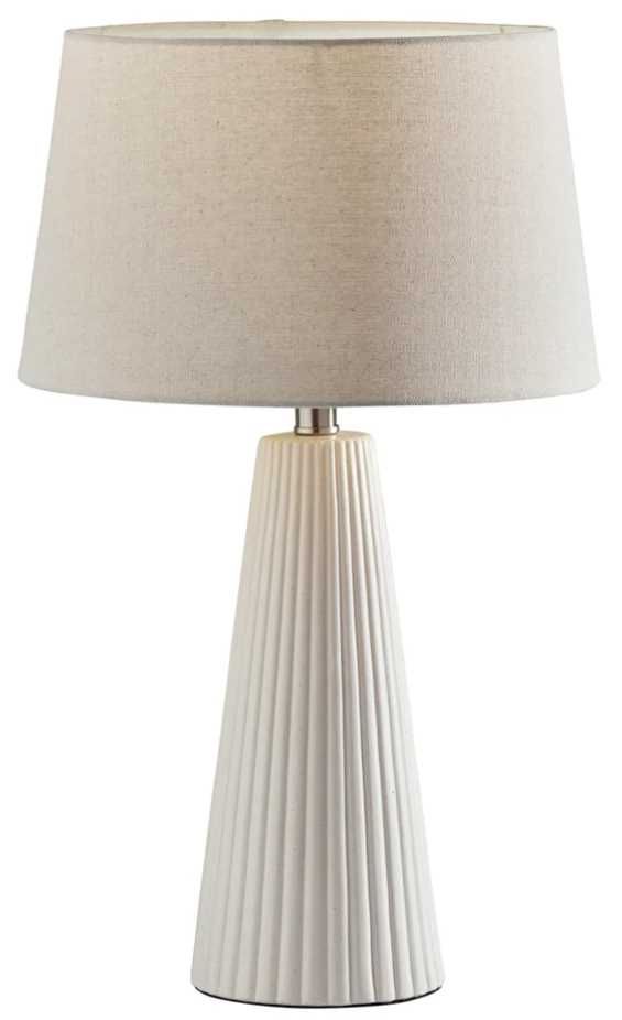 Adesso® Lana 2-Piece Off-White Table Lamp Set-0