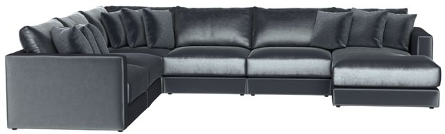 Jackson Furniture Remington 6-Piece Slate L-Shape Sectional and Chaise-1