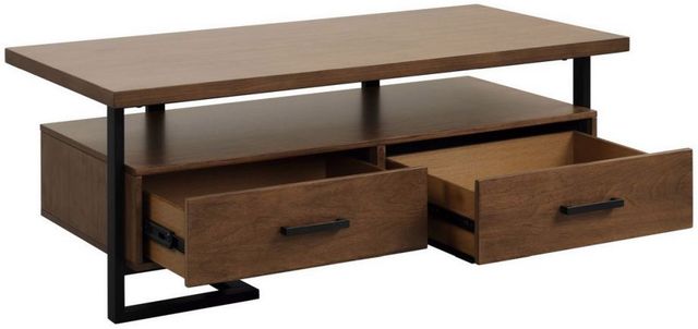 Mazin Furniture Sedley Walnut Cocktail Table-2