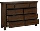 Homelegance® Logandale Brown Dresser-3