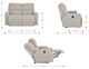 La-Z-Boy® Cade Linen Manual Reclining Loveseat-2