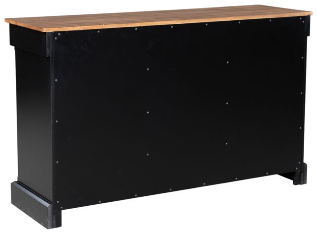 Signature Design by Ashley® Wildenauer Black/Brown Dining Room Buffet-3