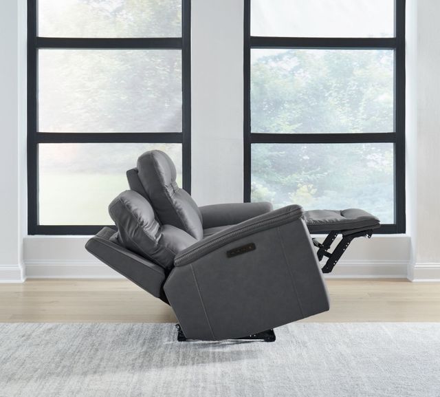 Liberty Furniture Cooper Blue Gray Power Reclining Sofa-3