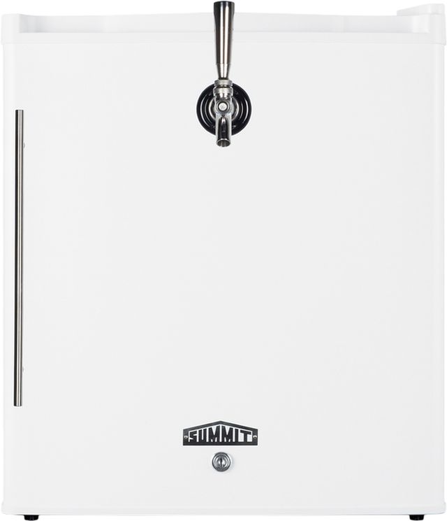 Summit® 17" 1.7 Cu. Ft. White Tabletop Beer Kegerator-0