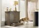 Kincaid Furniture Mill House Anvil Brown Spot Fido Feeder-1