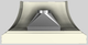 Vent-A-Hood® Designer Series 60" Biscuit Wall Mounted Range Hood-1