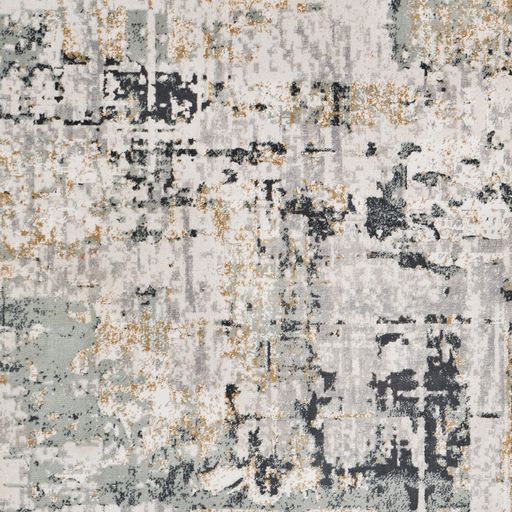 Surya Quatro Silver Gray 5'x7' Area Rug-1