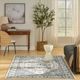 Nourison Home™ Quarry Ivory Navy 5'x7' Area Rug-1