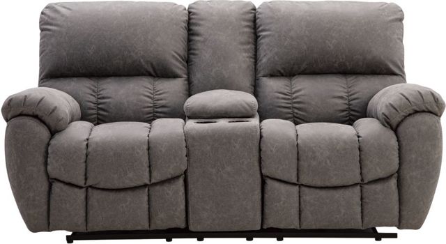 Signature Design by Ashley® Hadrian Pike Galaxy Power Reclining Loveseat with Console and Adjustable Headrest-4