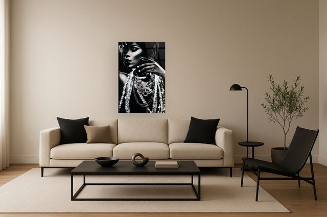 Classy Living Metallic Magic Frameless Wall Art-1