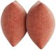 Joybird 2-Piece Plush Terra Rose Throw Pillow Set-1