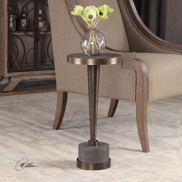 Uttermost® Masika Bronze Drink Table-1