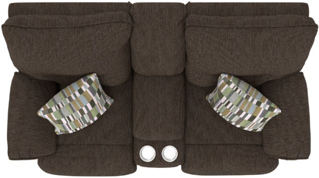 Catnapper® Lenny Chocolate Power Reclining Loveseat-3
