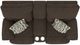 Catnapper® Lenny Chocolate Power Reclining Loveseat-3